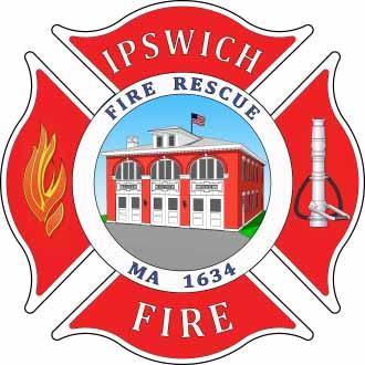 Ipswich Fire Department badge patch