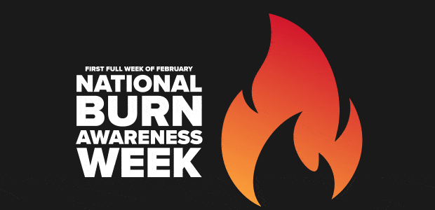 National Burn Awareness Week Graphic